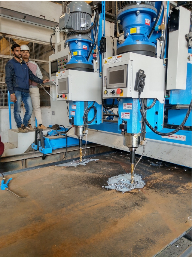 TACO-368HH-R18 (Standard Type), Bridge plate drilling machine