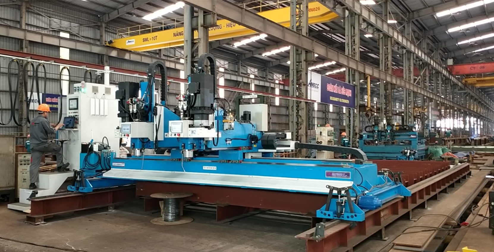 TACO-458HH-R31 (Standard Type), Bridge plate drilling machine