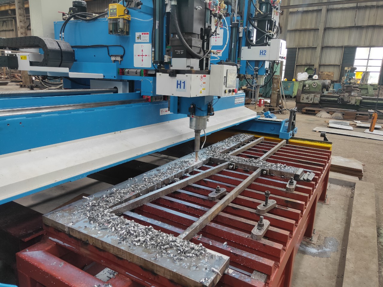TACO-368HH-plus-R28 (Advance type), Bridge girder drilling machine TACO-368HH-plus-R28 (Advance type), Bridge girder drilling machine
